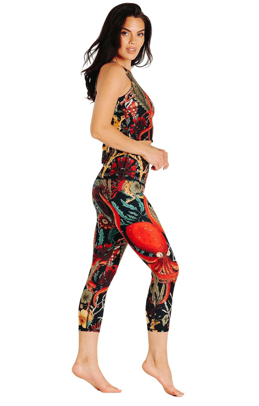 Capri Legging - Coral My Name