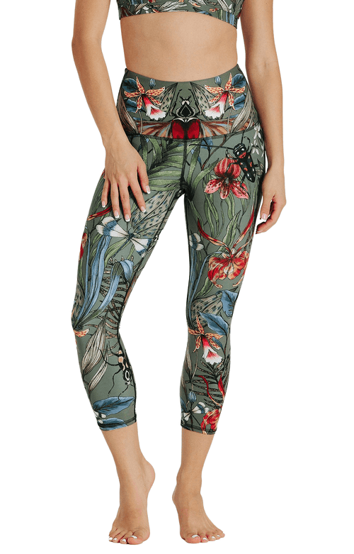 Capri Legging - Green Thumb