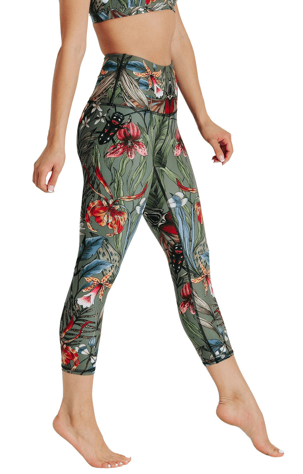 Capri Legging - Green Thumb