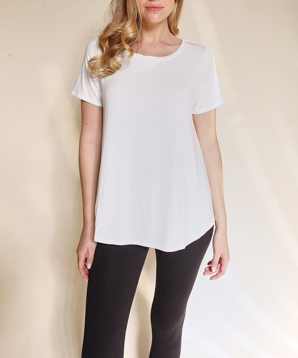 Fabina Bamboo Relax Fit Classic Top