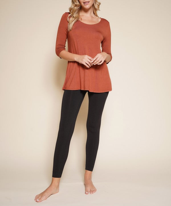 Fabina Bamboo Elbow Length Tunic