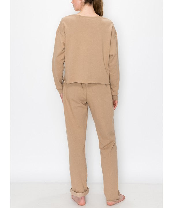 Fabina Recycled French Terry Set