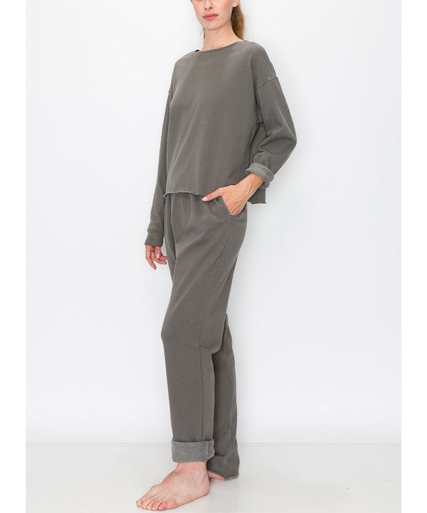 Fabina Recycled French Terry Set