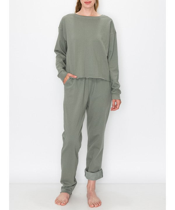 Fabina Recycled French Terry Set