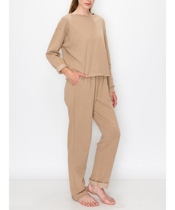 Fabina Recycled French Terry Set