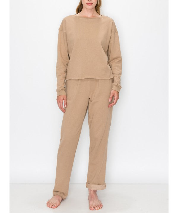 Fabina Recycled French Terry Set