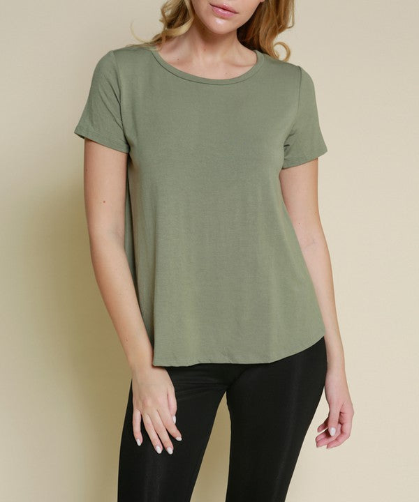 Fabina Bamboo Relax Fit Classic Top