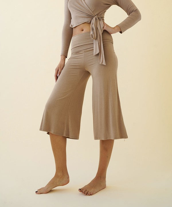 Fabina Bamboo Gaucho Pants