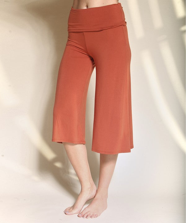 Fabina Bamboo Gaucho Pants