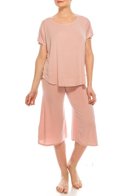 Fabina Bamboo Gaucho Pants