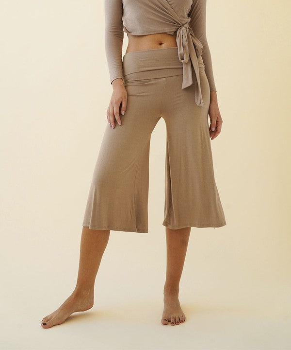Fabina Bamboo Gaucho Pants