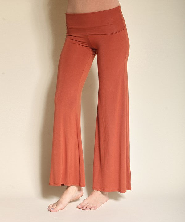 Fabina 240GSM Bamboo Classic Palazzo Pant
