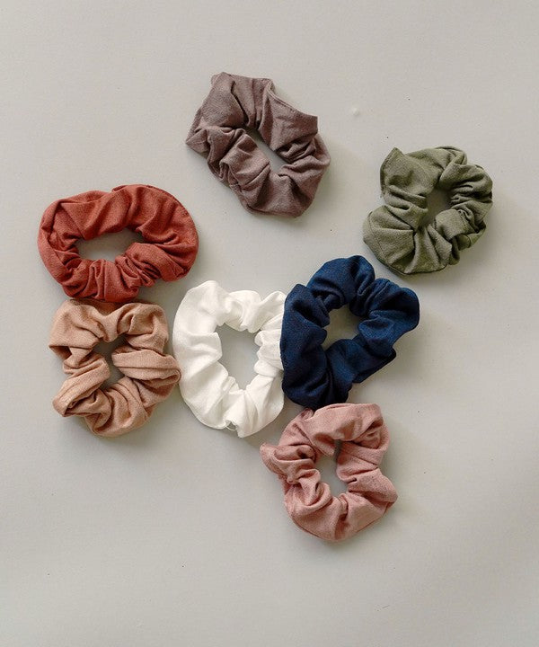 Fabina Bamboo Regular Size Scrunchies