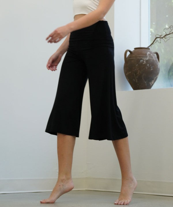 Fabina Bamboo Gaucho Pants