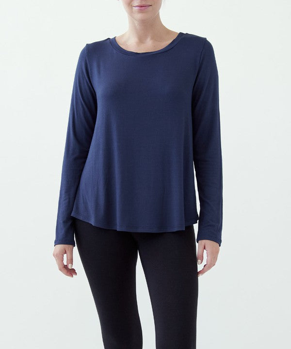 Fabina Bamboo Classic Long Sleeve Top