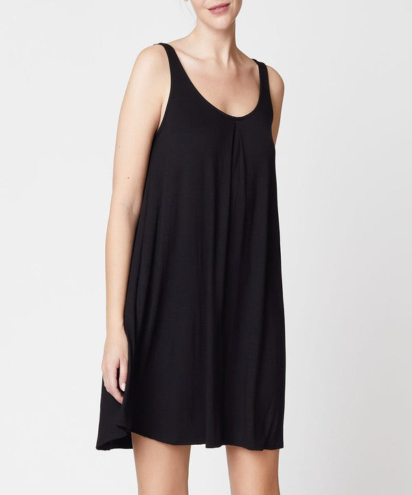 Fabina Bamboo Pajama Cami Dress
