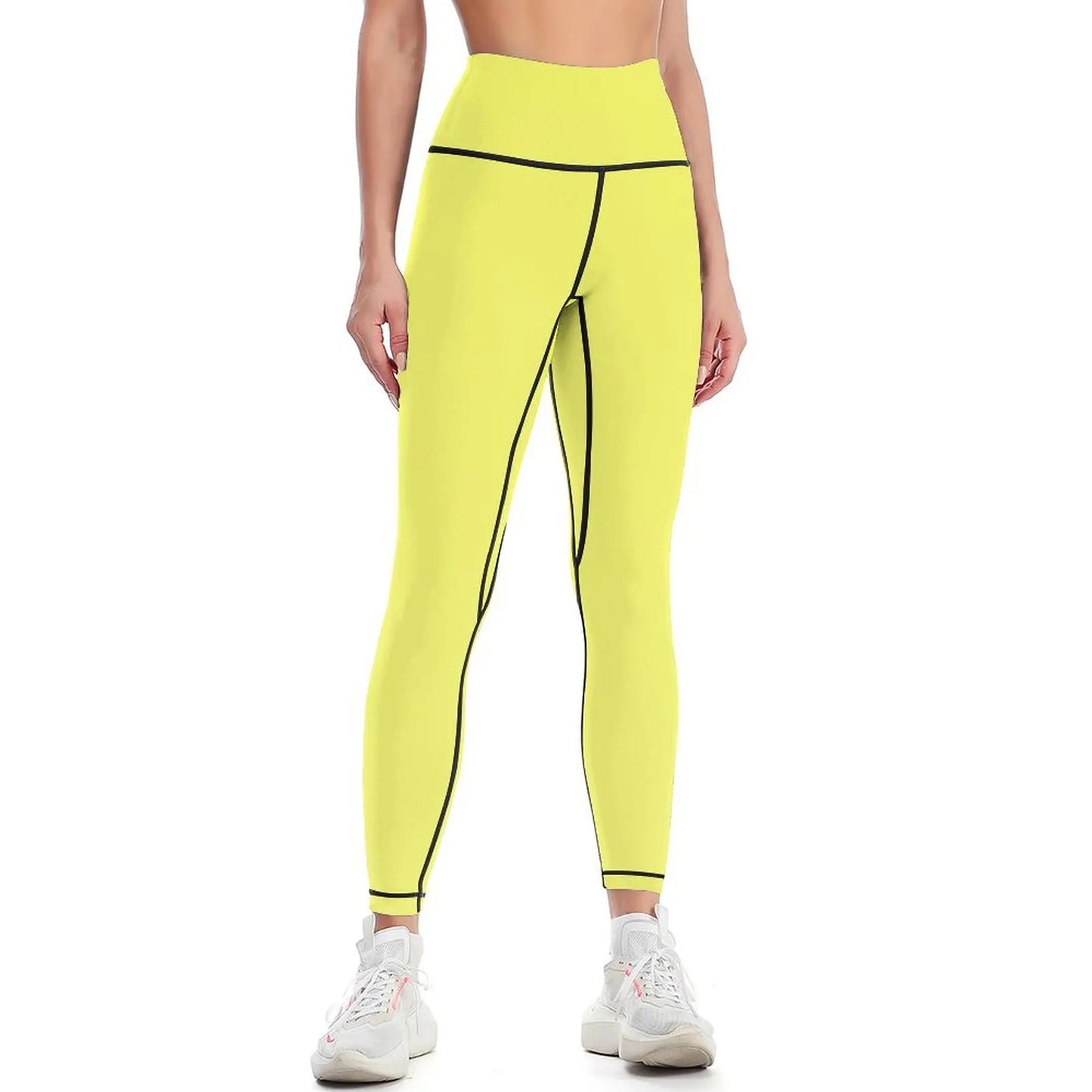 422. Laser Lemon Leggings flared Pants sport Womens Leggings