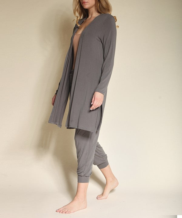 Fabina Bamboo Long Cardigan