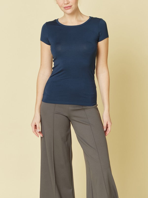 Fabina Bamboo Crewneck Top