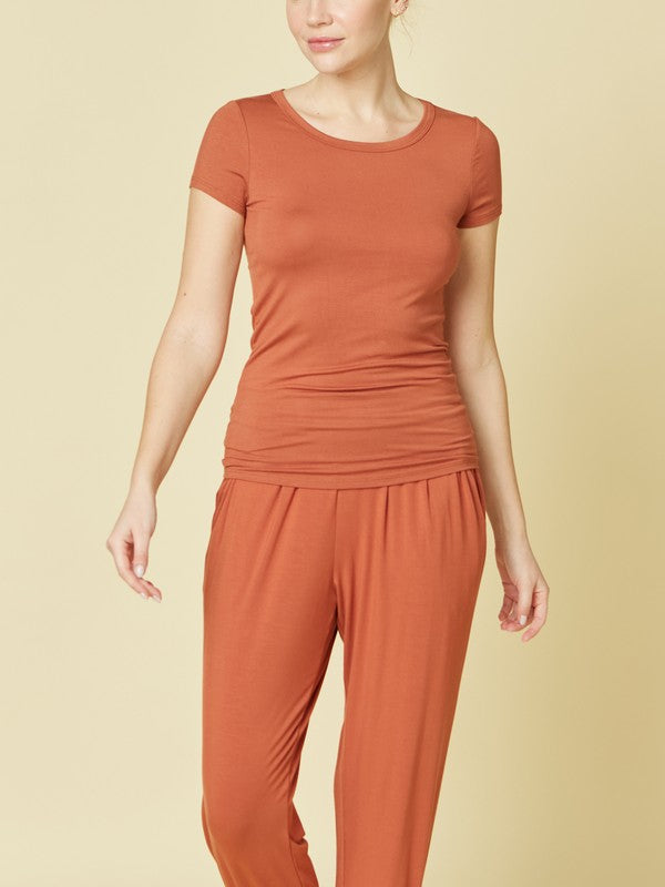 Fabina Bamboo Crewneck Top