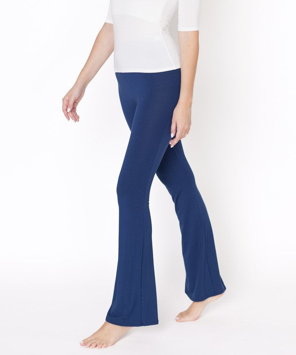 Fabina Bamboo Slim Bell Yoga Pants