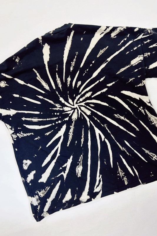 Fabina Print Washed T- Shirt - PLUS