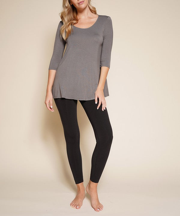Fabina Bamboo Elbow Length Tunic