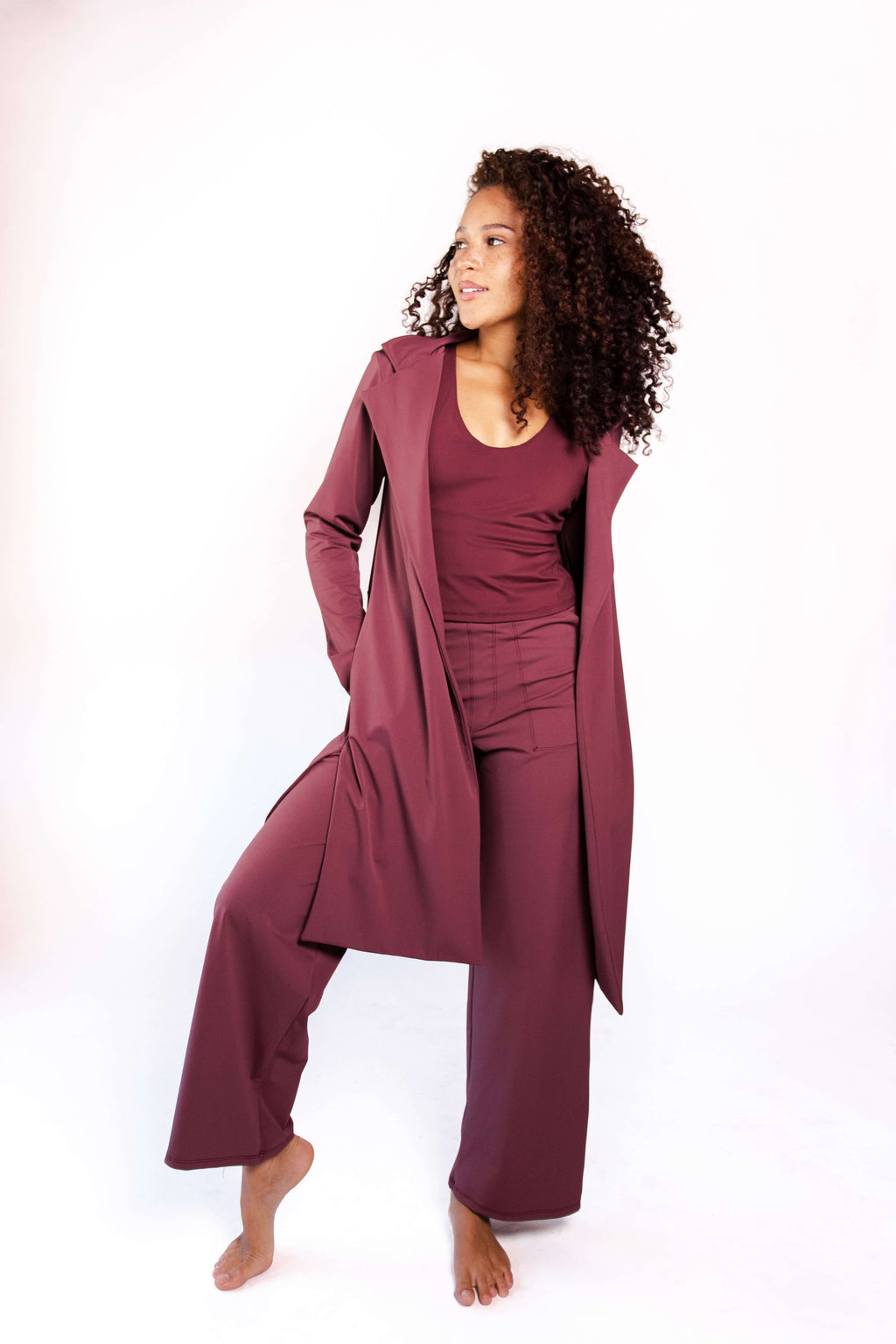 Ultimate Trouser - Maroon