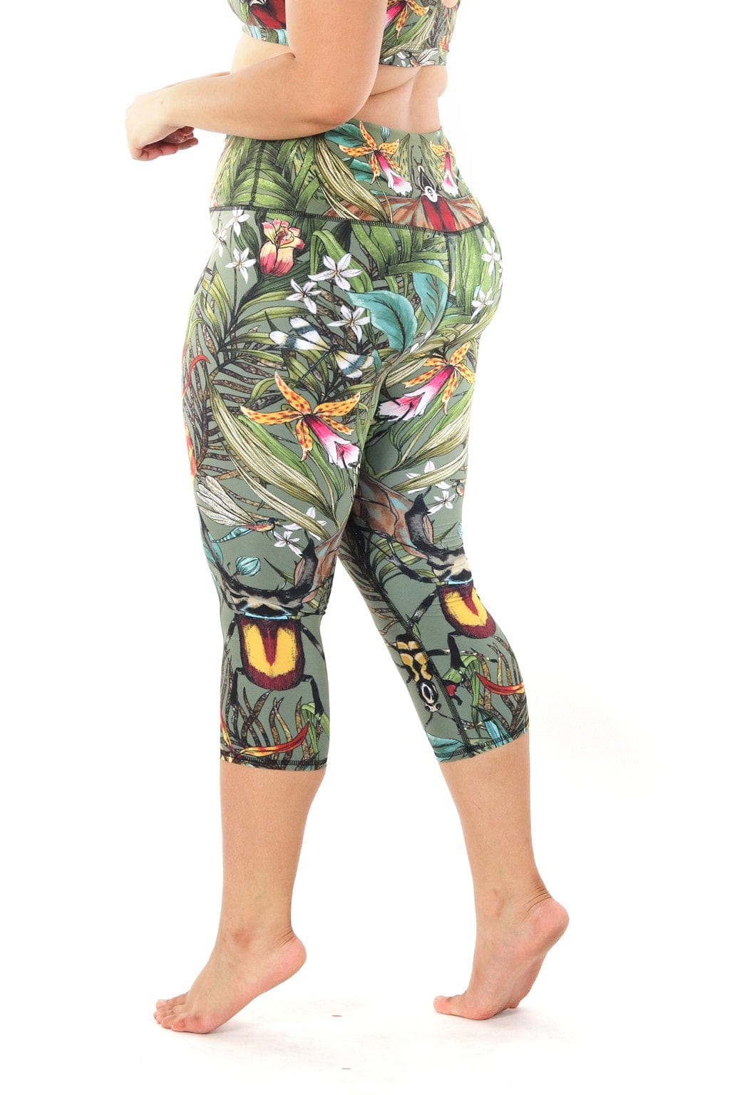 Capri Legging - Green Thumb
