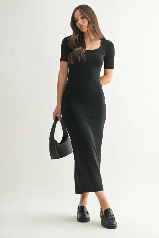 MONO B Laguna Soft Drape Maxi Dress
