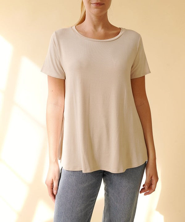Fabina Bamboo Relax Fit Classic Top