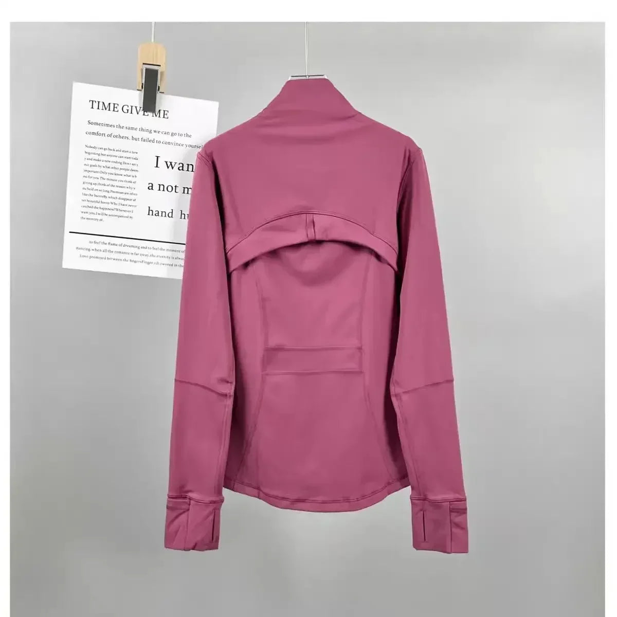 Lemon Women Defines Jacket Naked Yoga Coat Long Sleeve Crop Top Zipper Fitness Running Shirts Workout Clothes Sportswear