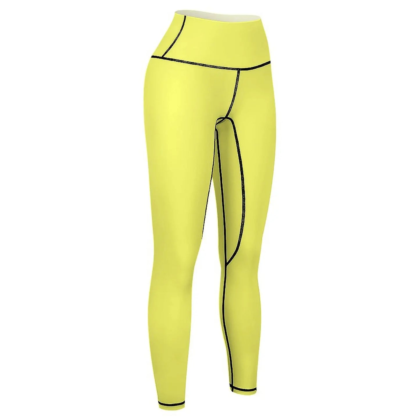 422. Laser Lemon Leggings flared Pants sport Womens Leggings